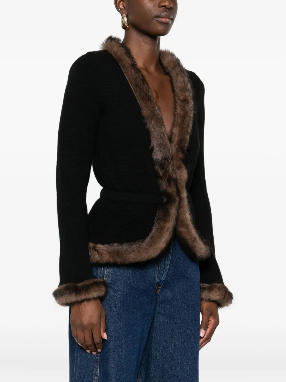 Valentino Garavani Jack met V-hals Zwart