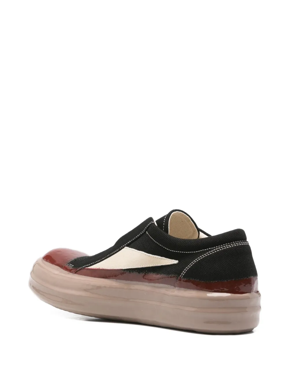 Rick Owens DRKSHDW Leren sneakers Zwart