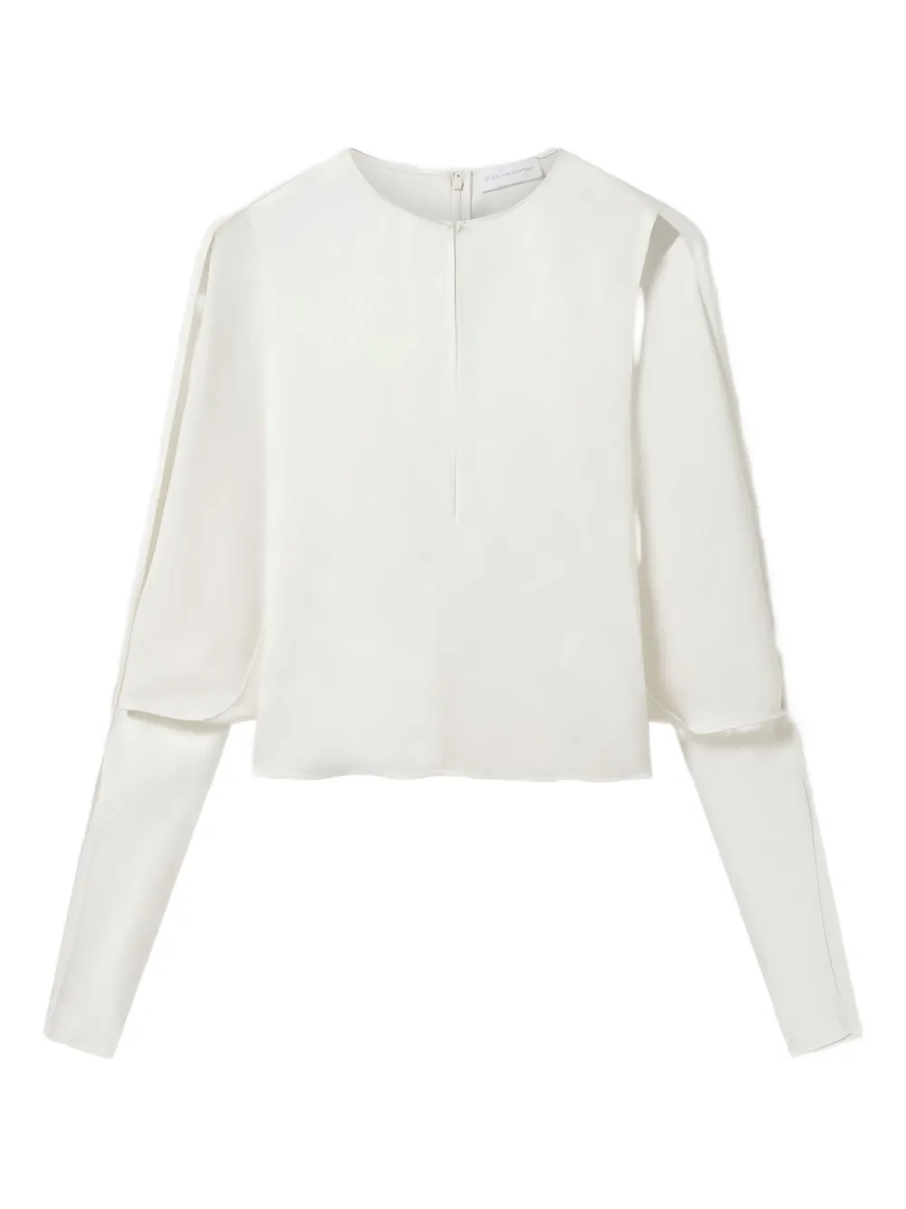 Stella McCartney cutout detail blouse - Toni neutri