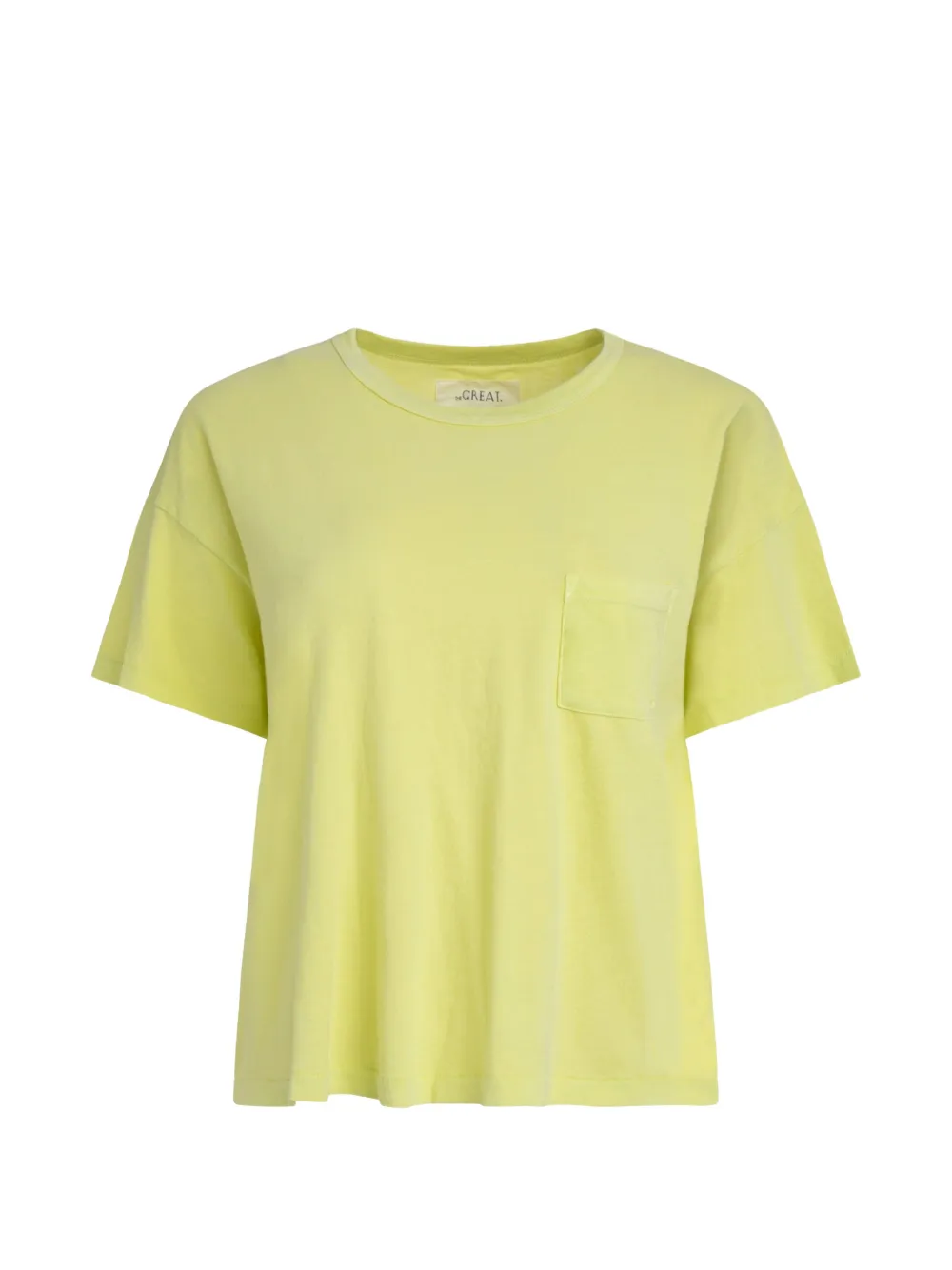 The Great. chest-pocket drop-shoulder T-shirt