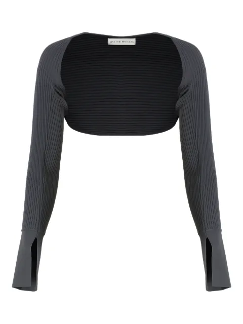 Live The Process Leda ribbed bolero