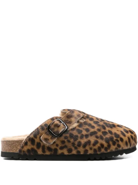 Scholl Yena Fae leopard-print mules