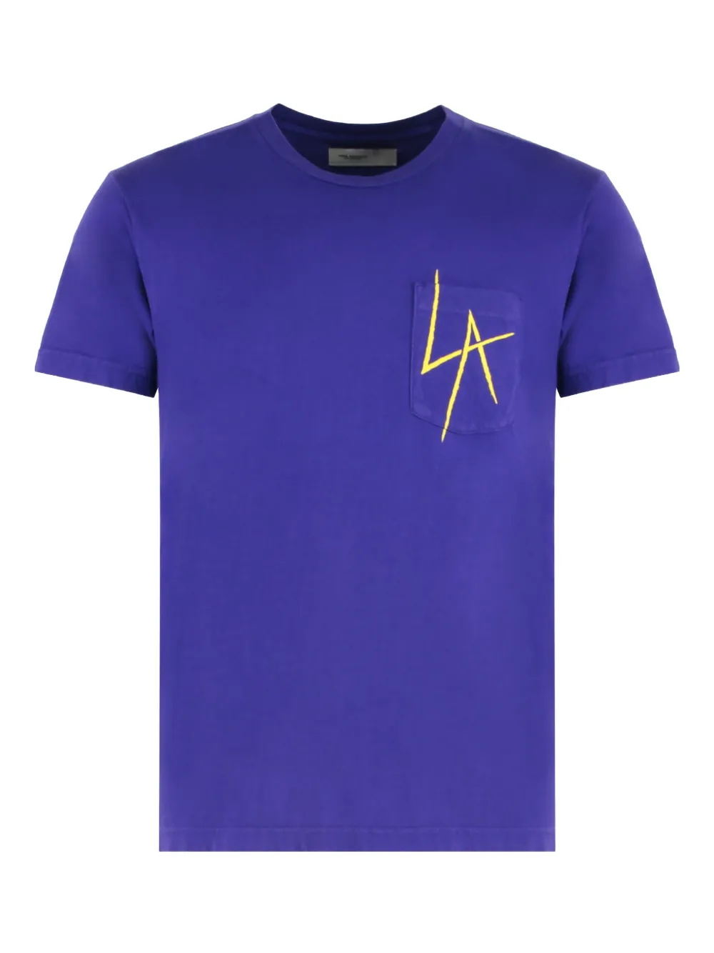 Local Authority La Slash Pocket T-shirt In Purple