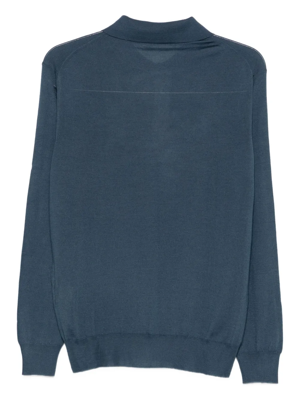 Cruciani cashmere blend polo shirt - Blauw