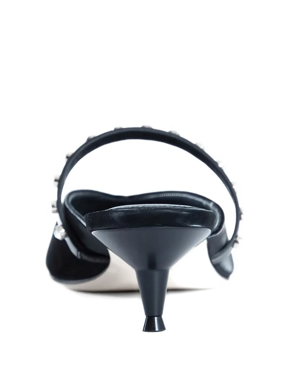 Alexander McQueen 50 mm Revel verfraaide slingback muiltjes Zwart