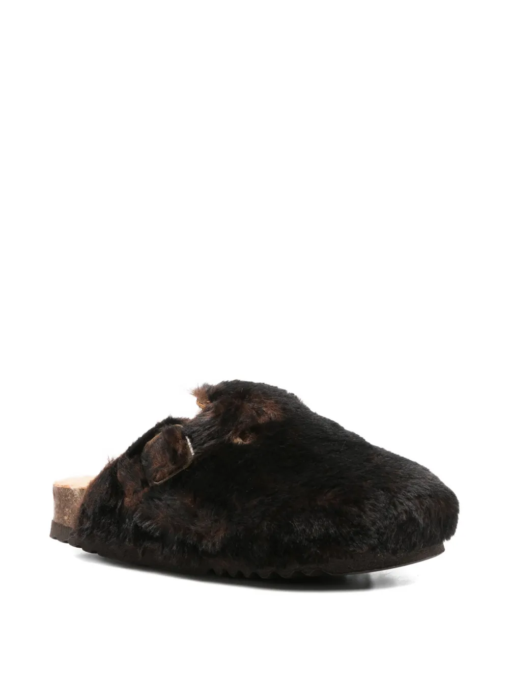 Scholl Chocolate Fae Mules In Brown