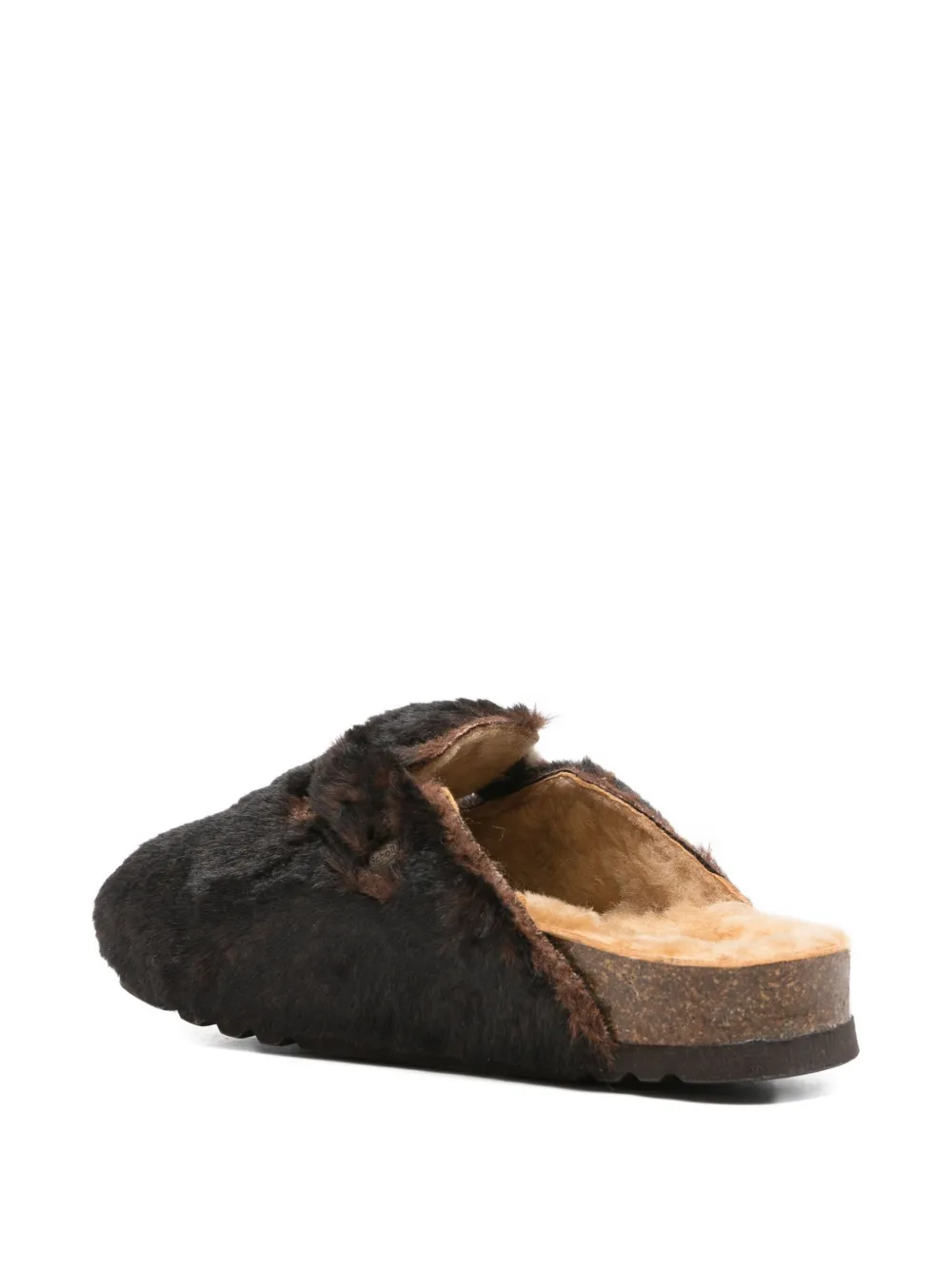 Scholl Chocolate Fae Mules In Brown