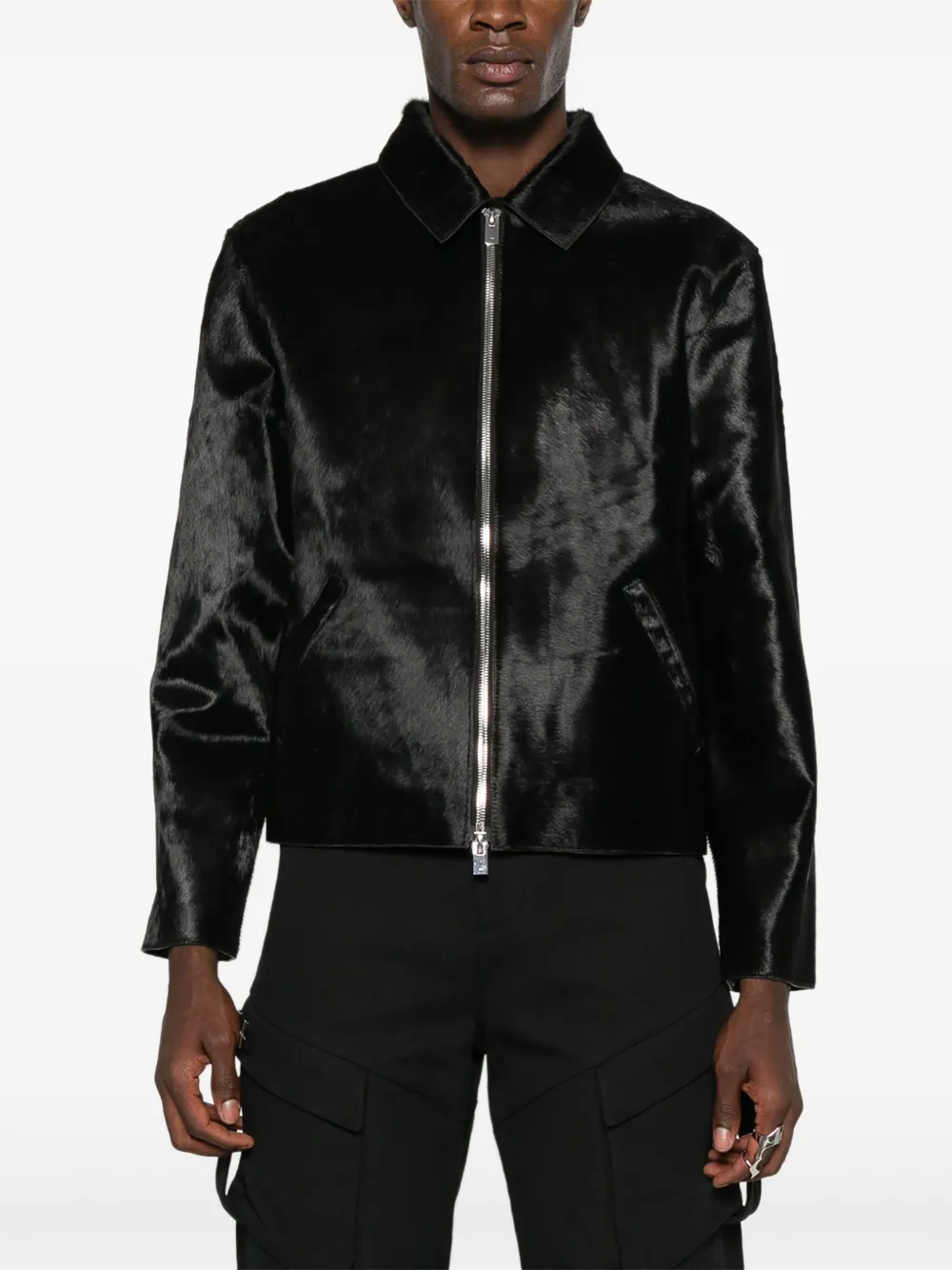 HELIOT EMIL Shirtjack met rits Zwart