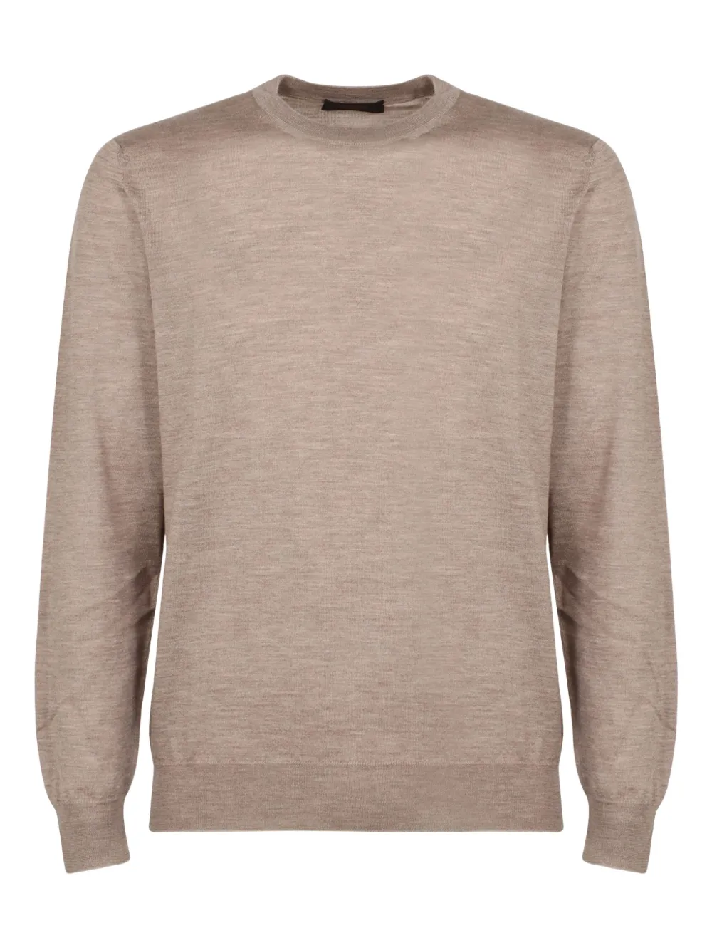slowear crew-neck cotton sweater | Brown | Image 1