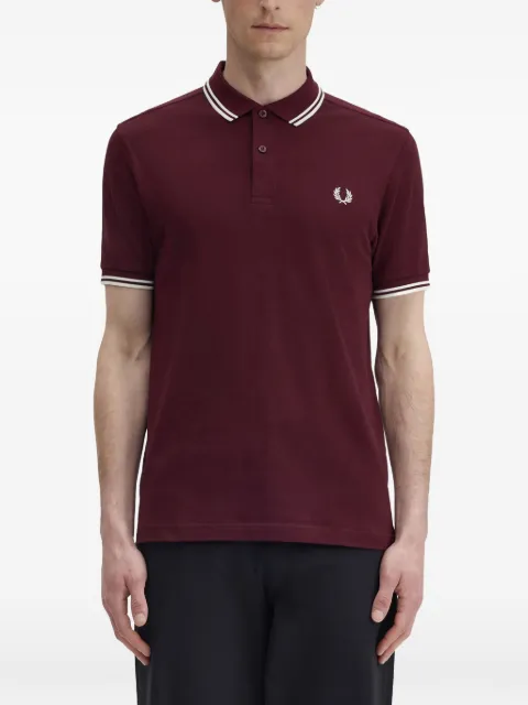 Fred Perry M3600 striped logo polo shirt