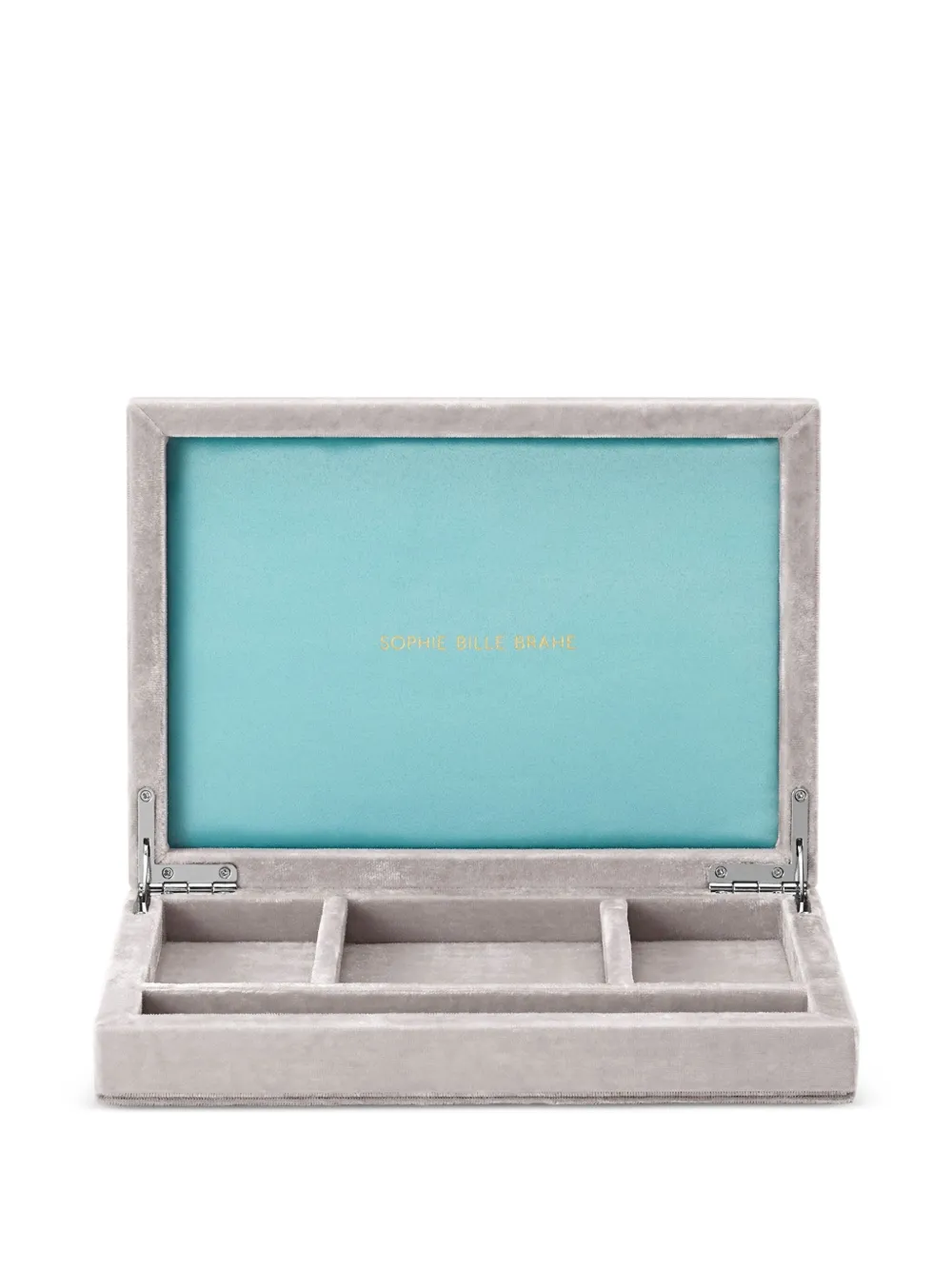 Sophie Bille Brahe Velvet-finish Box In White