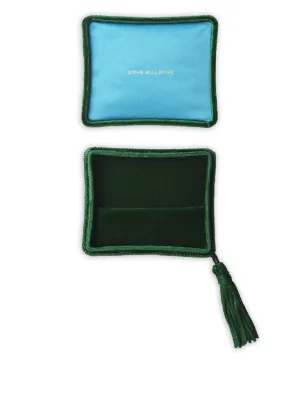 SOPHIE BILLIE BRAHEイエローベルベットジュエリーケース Sophie Bille