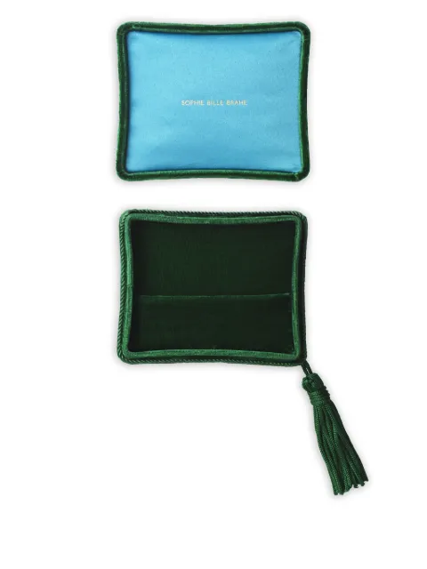 Sophie Bille Brahe velvet jewellery box (10.5 x 8.5 cm)