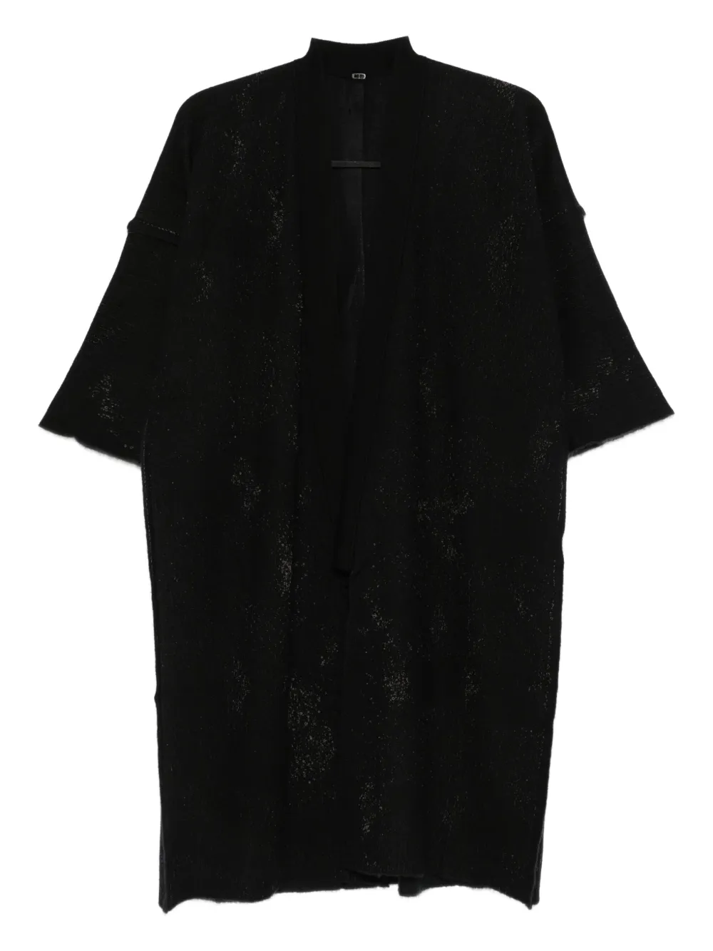 Label Under Construction v-neck cardigan | Black | Image 1