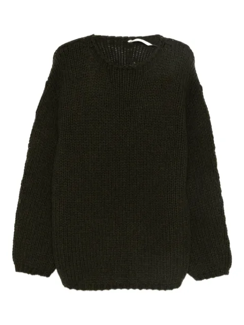Label Under Construction ribbed-trim jumper