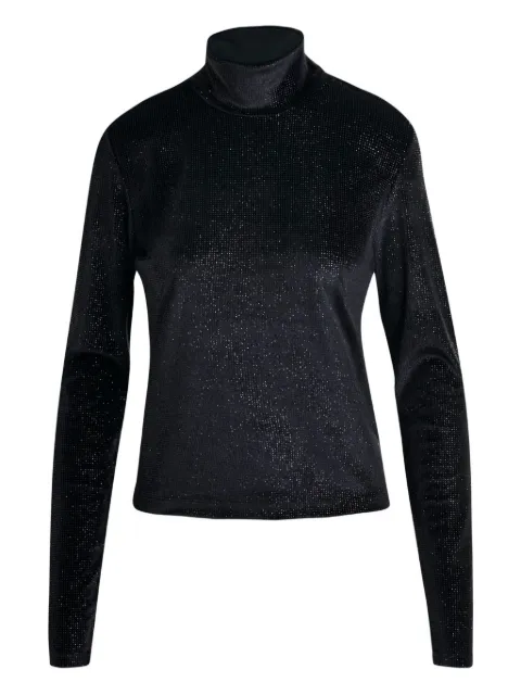 Essentiel Antwerp Indienne turtleneck dotted T-shirt