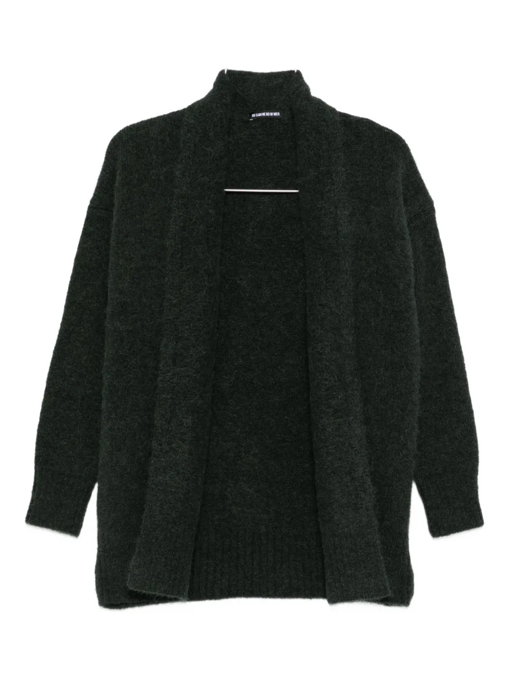 Susanne Bommer Cardigan Mit Schalkragen In Green