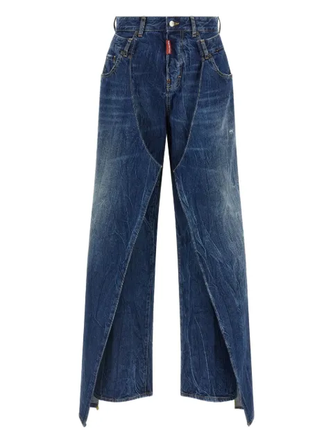 DSQUARED2 x Bettter Double Wrap stonewash jeans