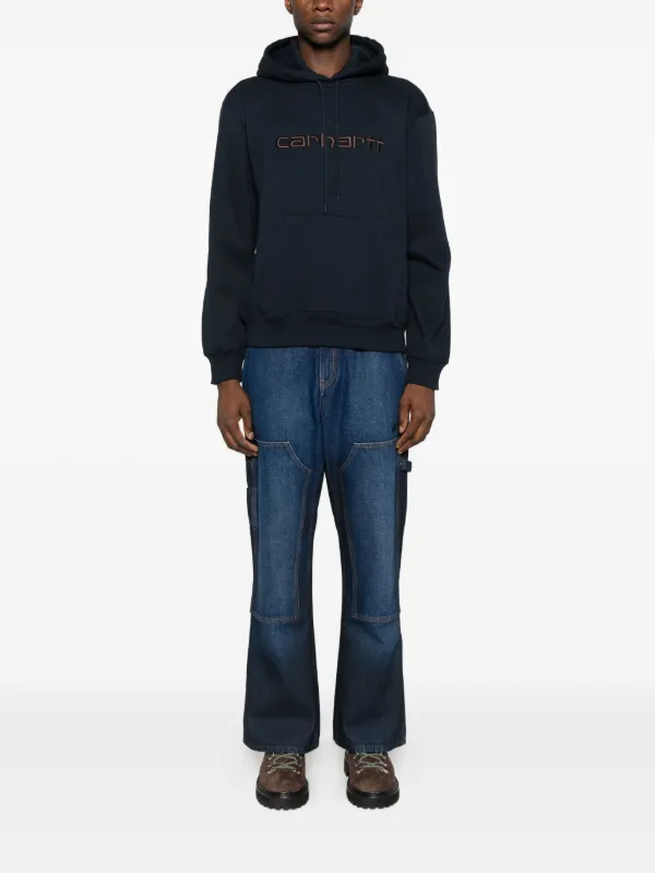 Carhartt WIP ロゴ パーカー | ブルー | FARFETCH JP