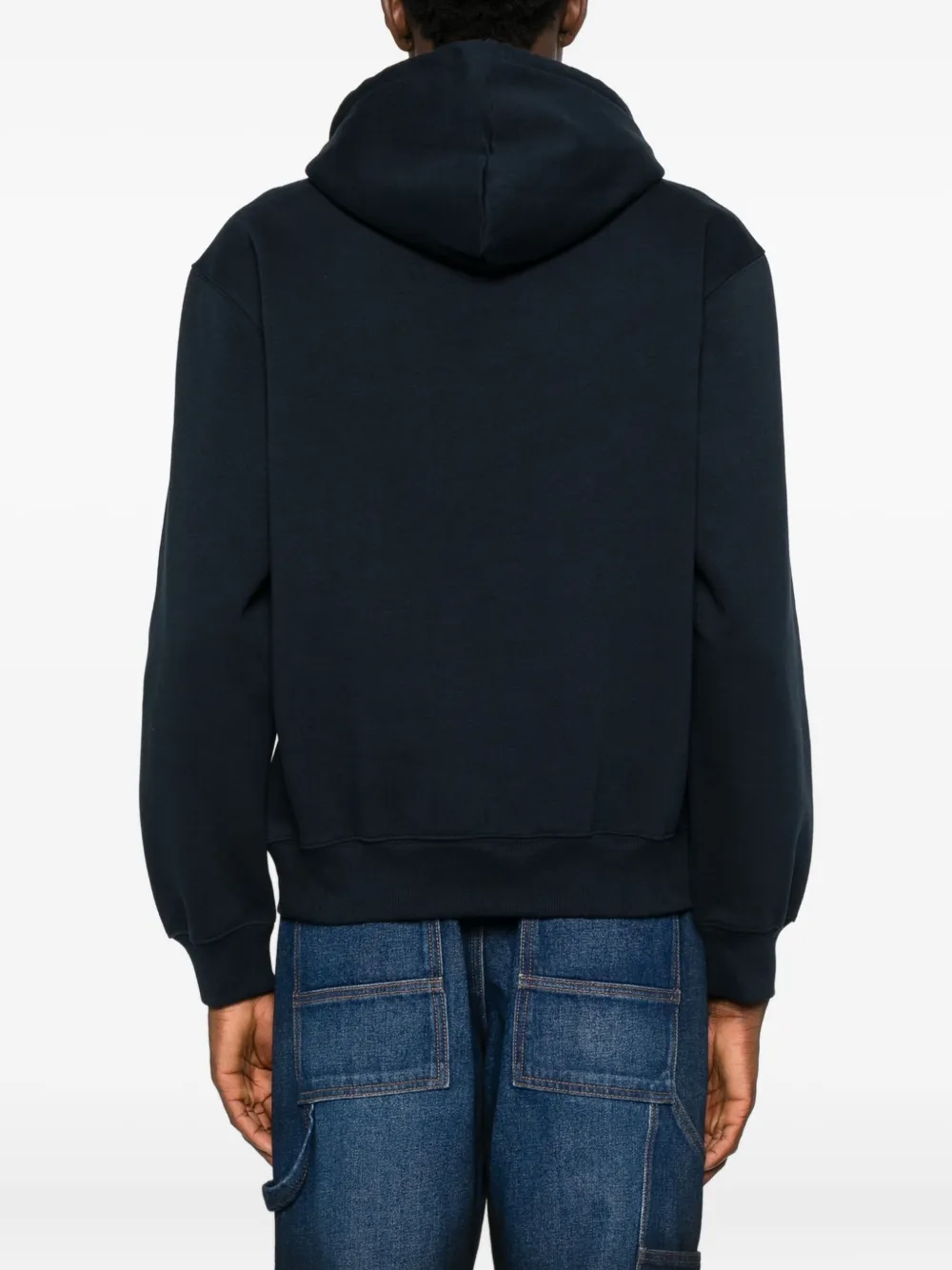 Carhartt WIP Hoodie met geborduurd logo Blauw