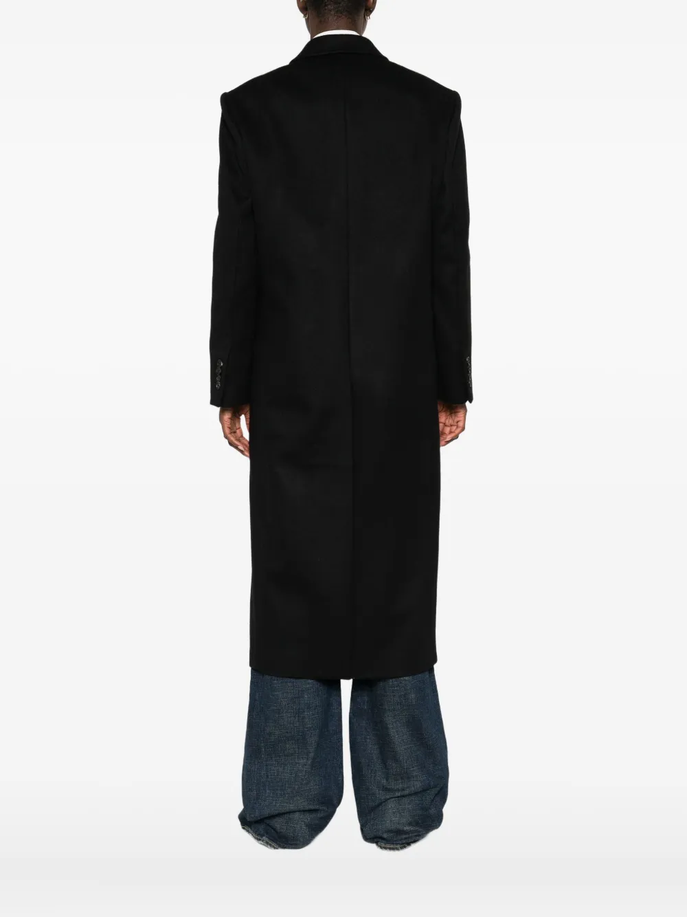 Dunst Single-breasted Coat In Black