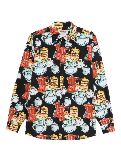 alessandro enriquez graphic-print shirt