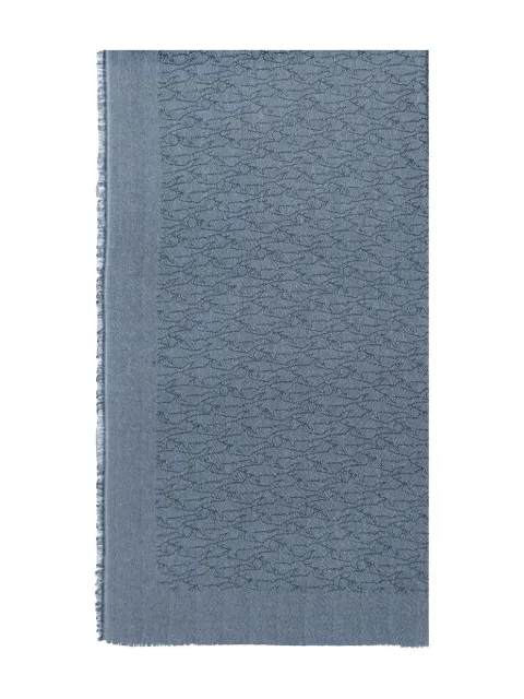 Paul & Shark tørklæde i jacquard med logo