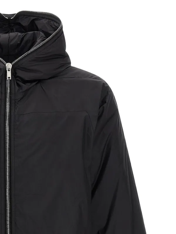 Rick Owens DRKSHDW Hooded Parka Black FARFETCH TR