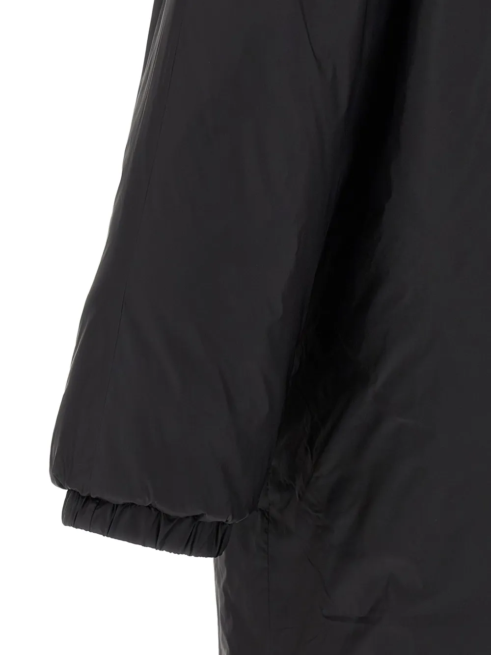 Rick Owens DRKSHDW Parka met capuchon Zwart