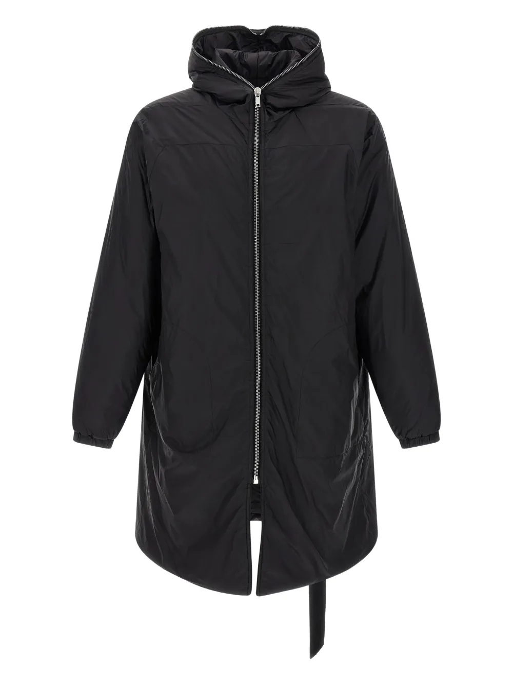 Rick Owens DRKSHDW parka con capucha | negro | Image 1