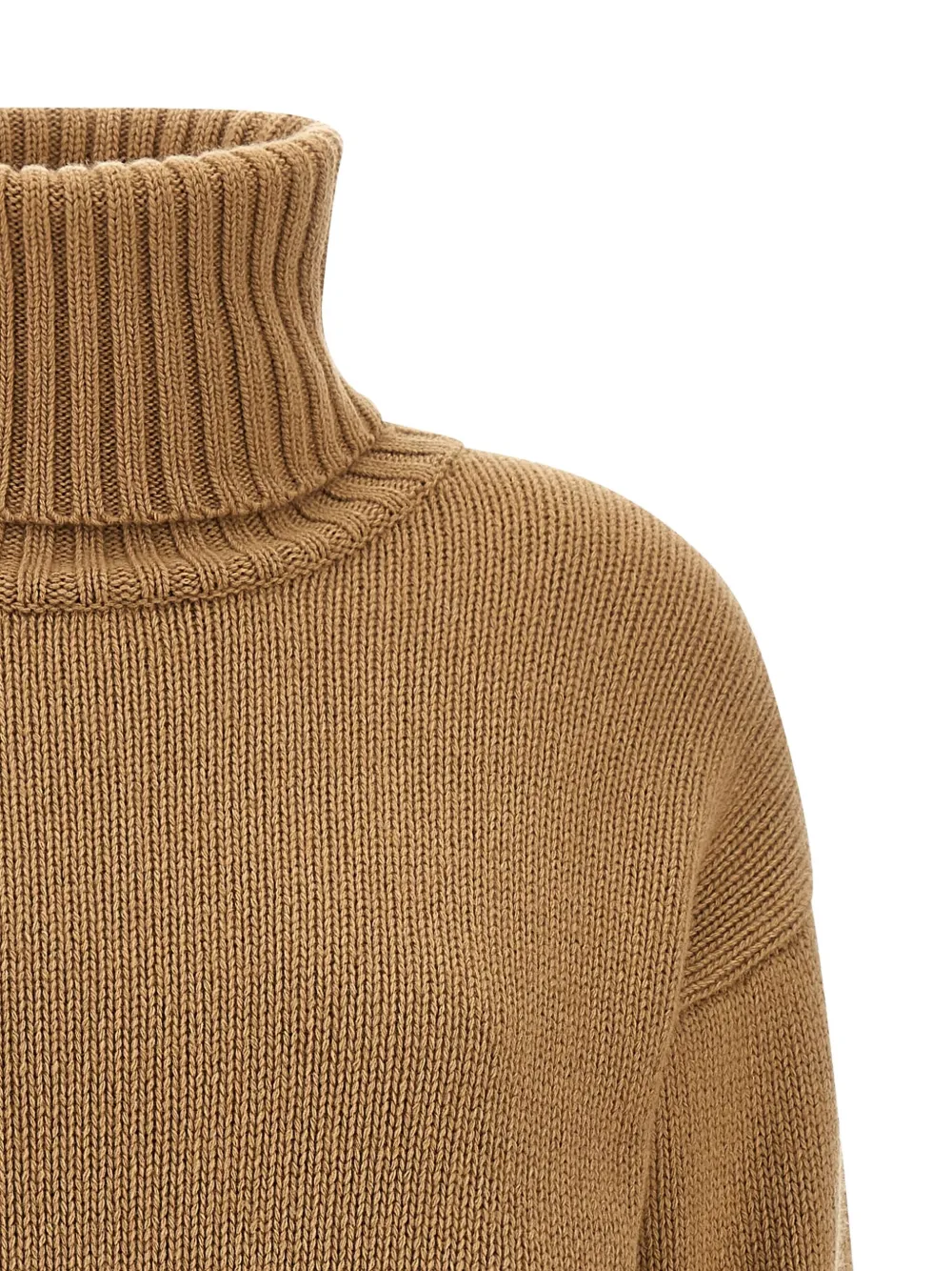 Jejia Vichy Cuffs Sweater In Neutral