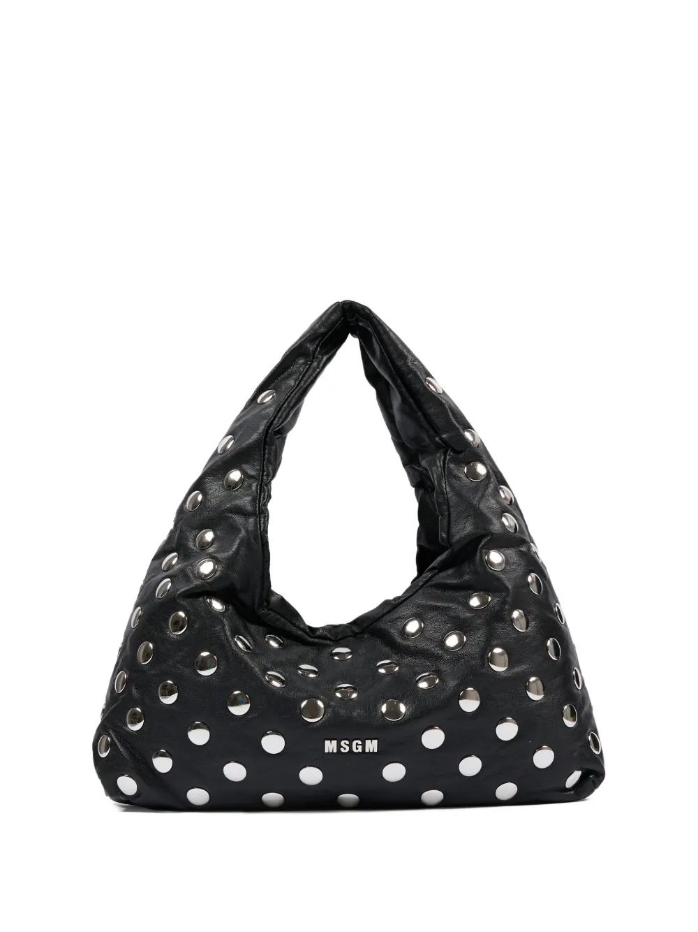 MSGM Kids stud-embellished shoulder bag | Black | Image 1