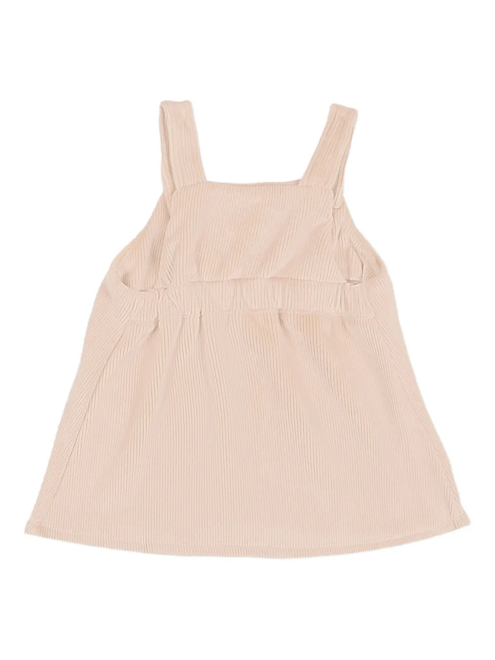 Bamboom Corduroy Dungaree Dress In Pink