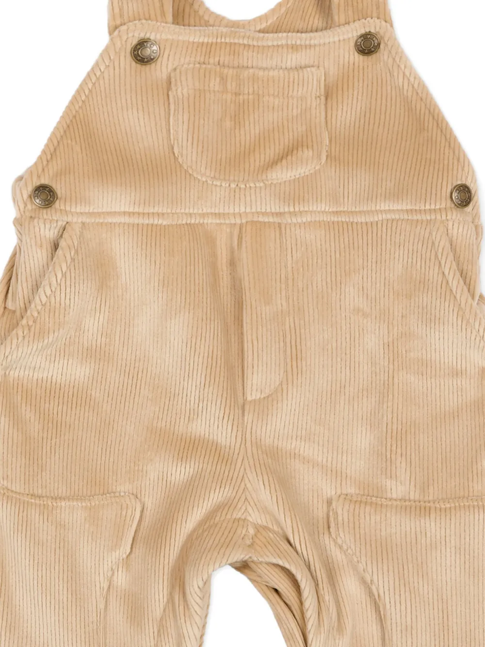 Bamboom Ribfluwelen romper Bruin