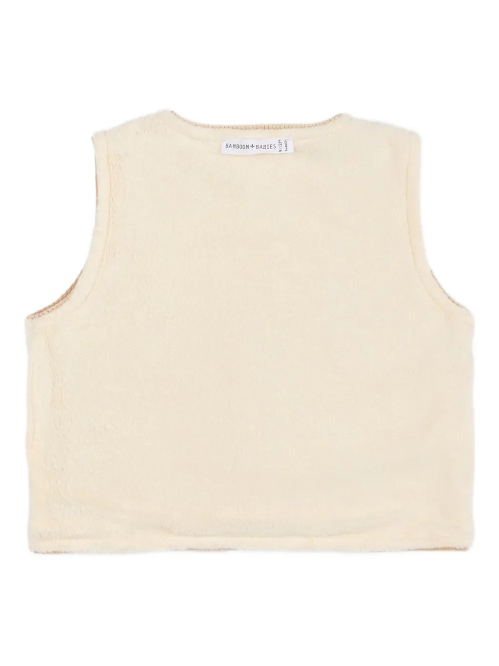 Bamboom Reversible Corduroy Waistcoat In Neutral