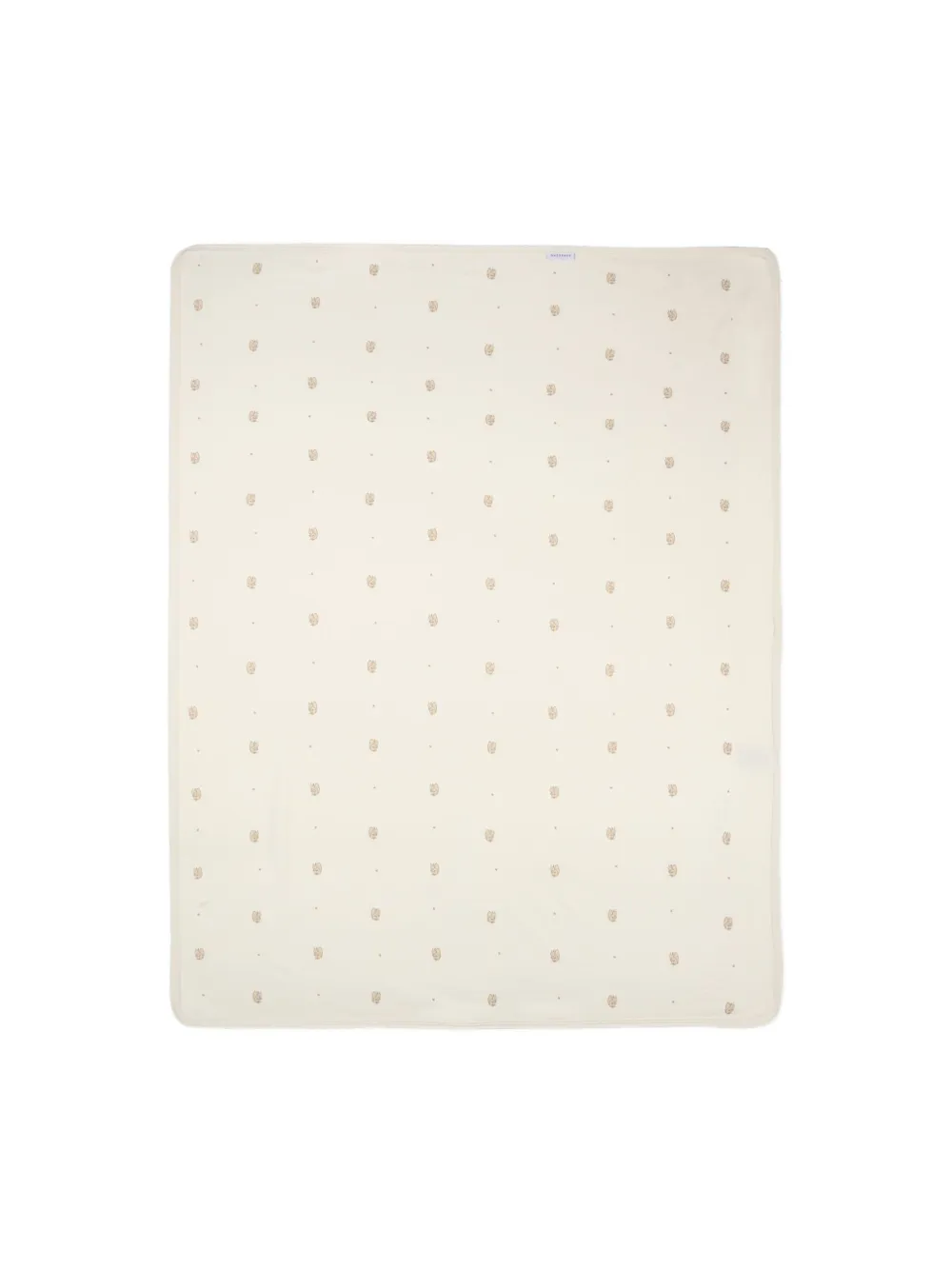 Bamboom Squirrel-print Blanket In Neutral