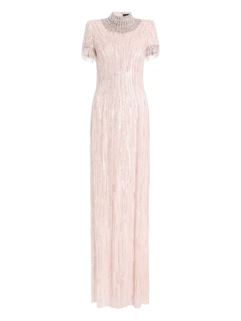 Jenny Packham Madeleine beaded maxi dress