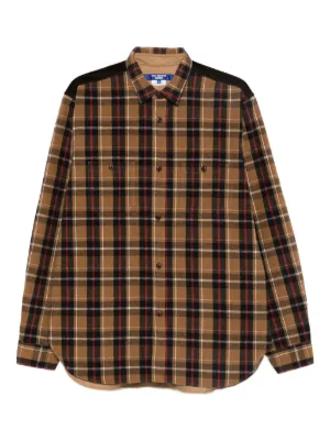 Junya Watanabe MAN Maria Santangelo graphic-print Shirt | Blue