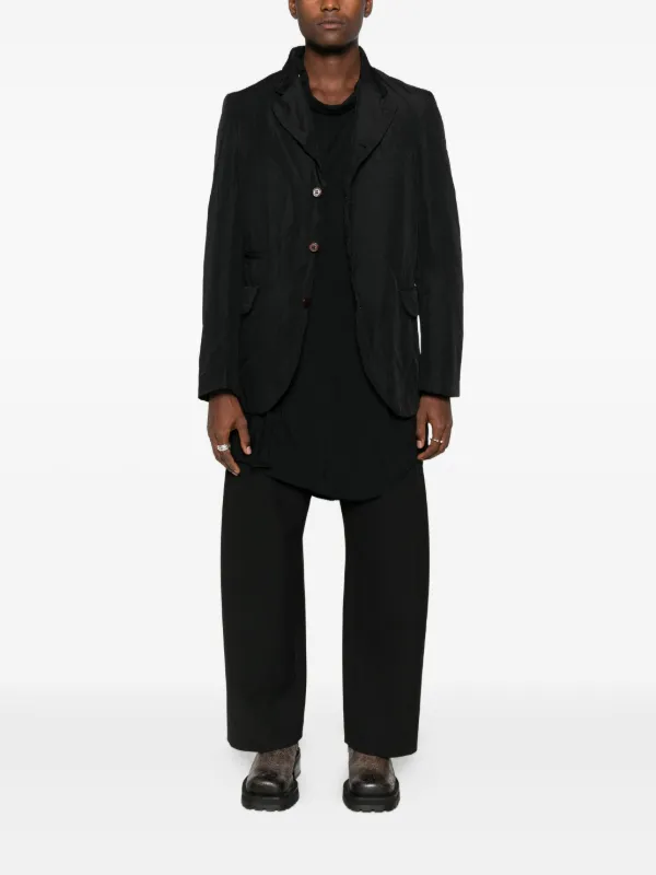 COMME des GARCONS HOMME PLUS ブラック　ジャケット Comme Des Garçons Homme Plus シングルジャケット | ブラック