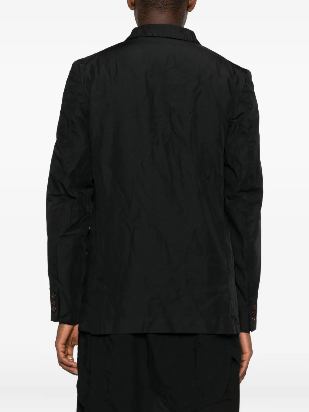 Comme Des Garçons Homme Deux Single-breasted Blazer In Black