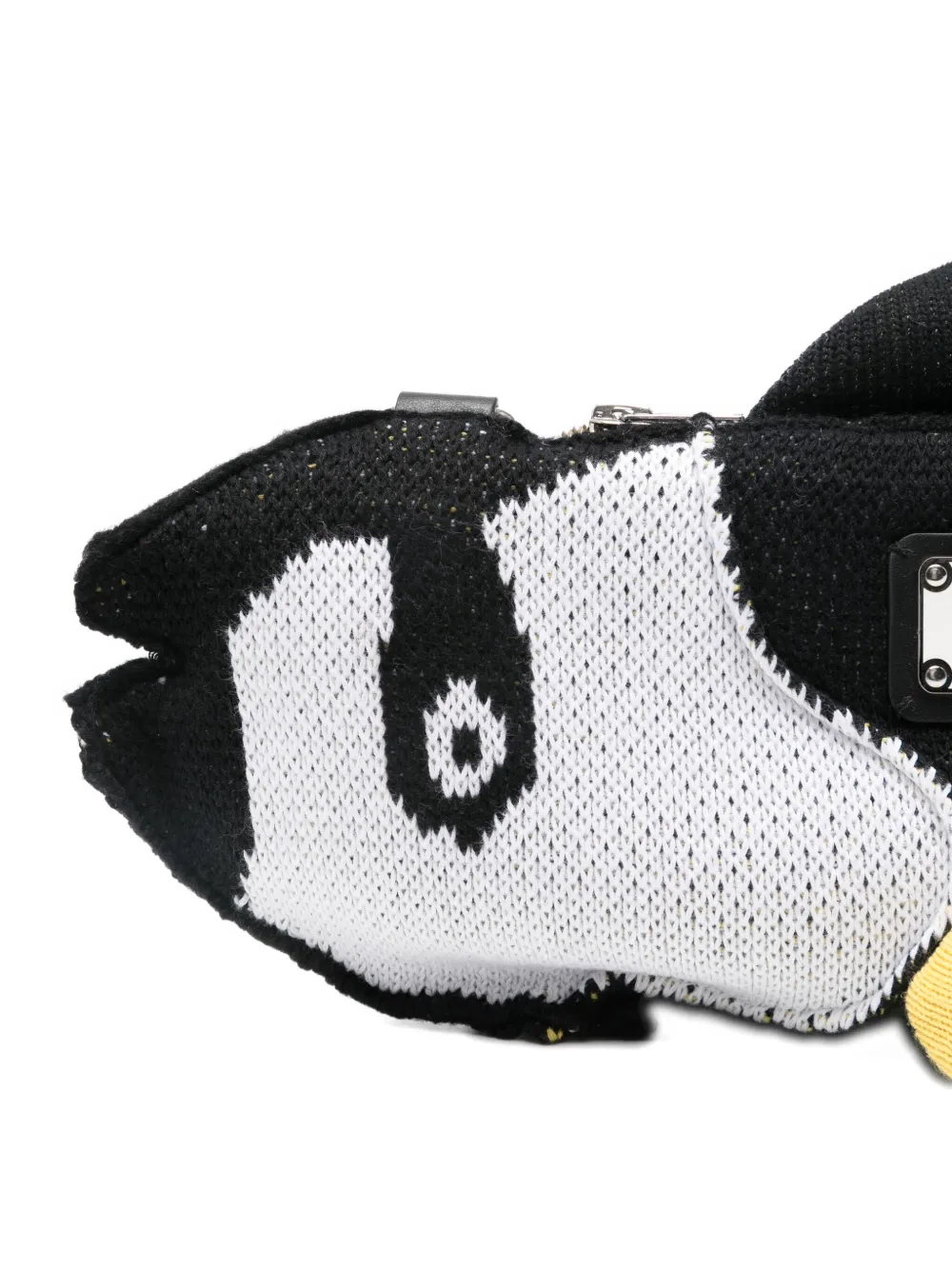 Charles Jeffrey Loverboy Fish Shoulder Bag In White
