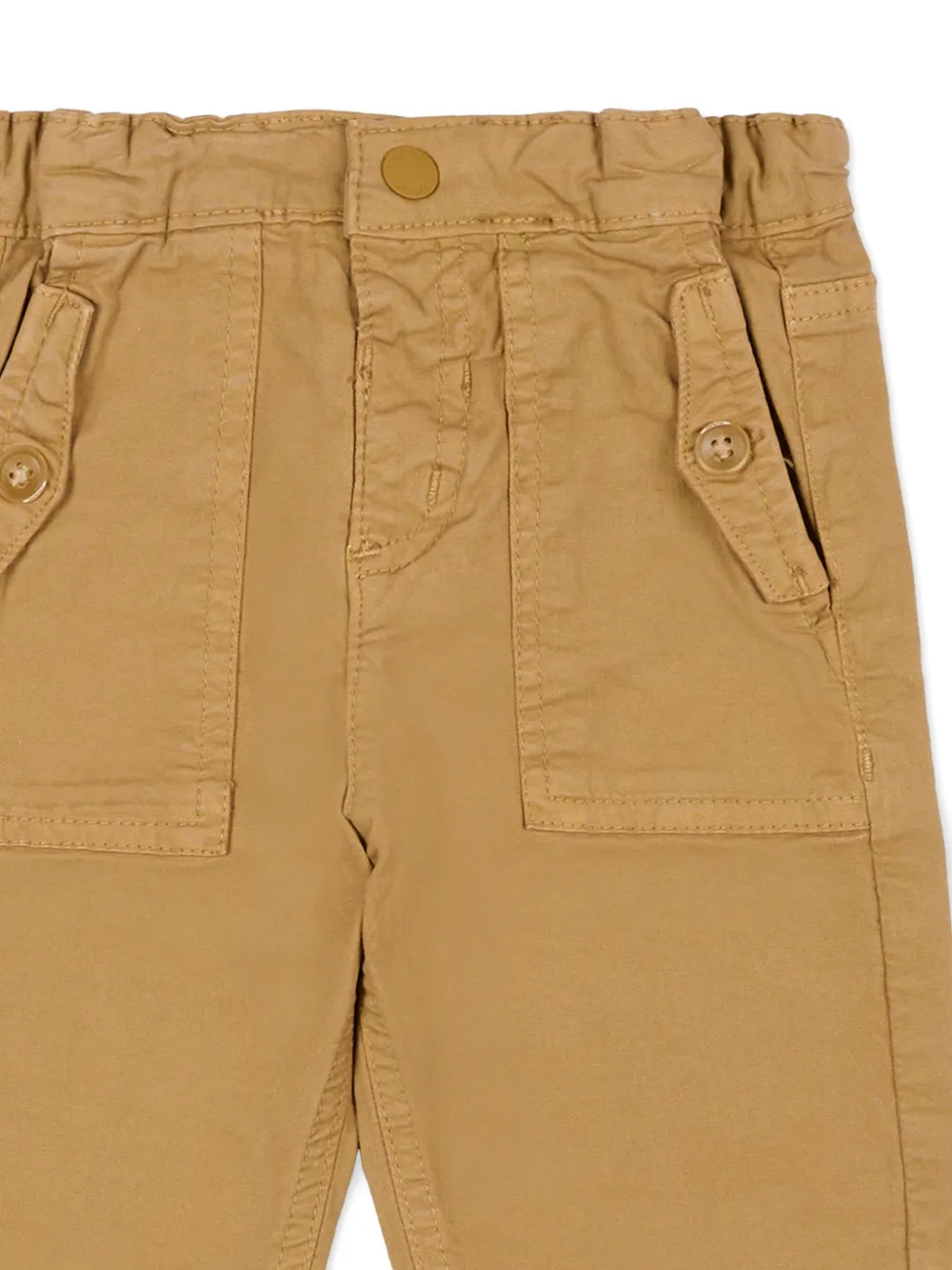 Mayoral Chino met elastische taille Bruin