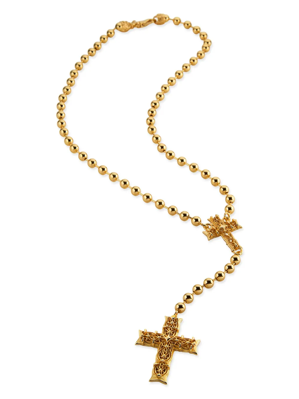 Emanuele Bicocchi large Notre-Dame Rosary necklace | Gold | Image 1