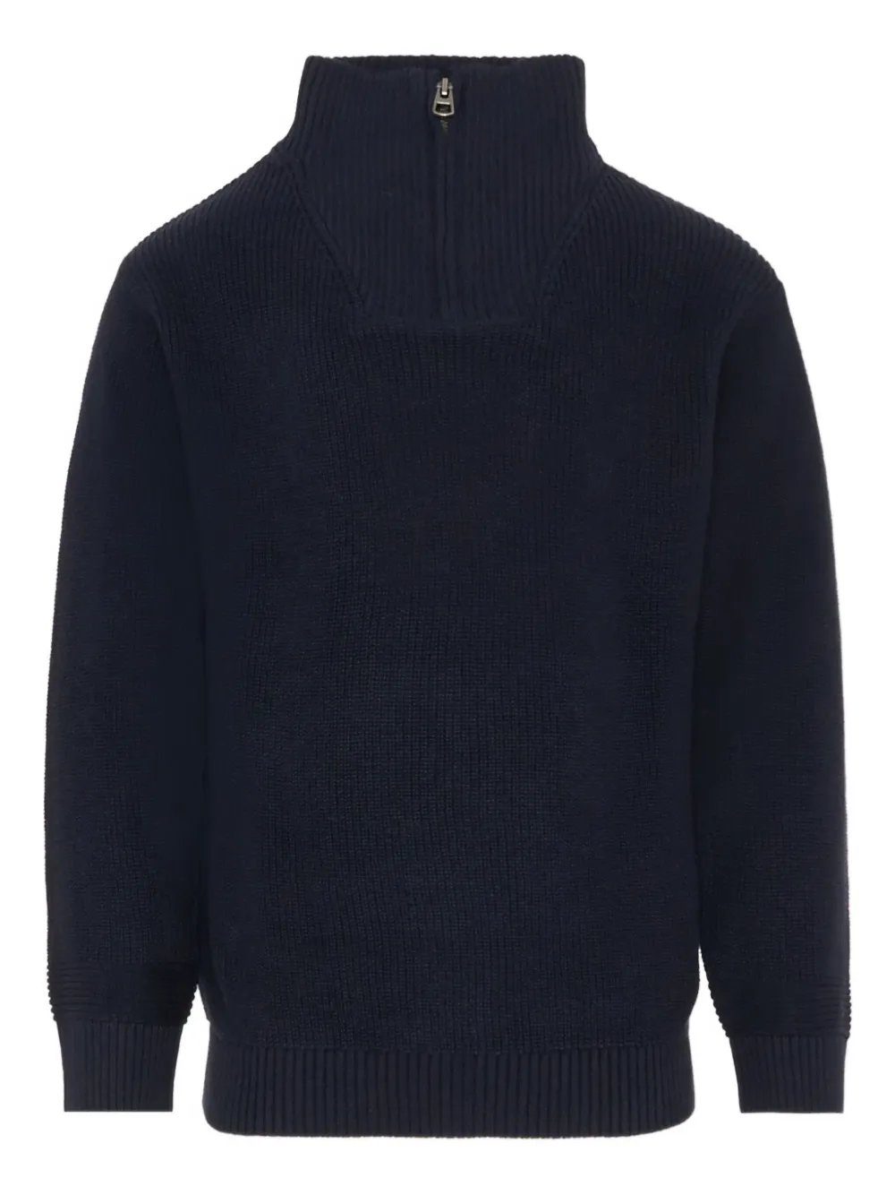 Mayoral half-zip high-neck sweater | Blue | Image 1