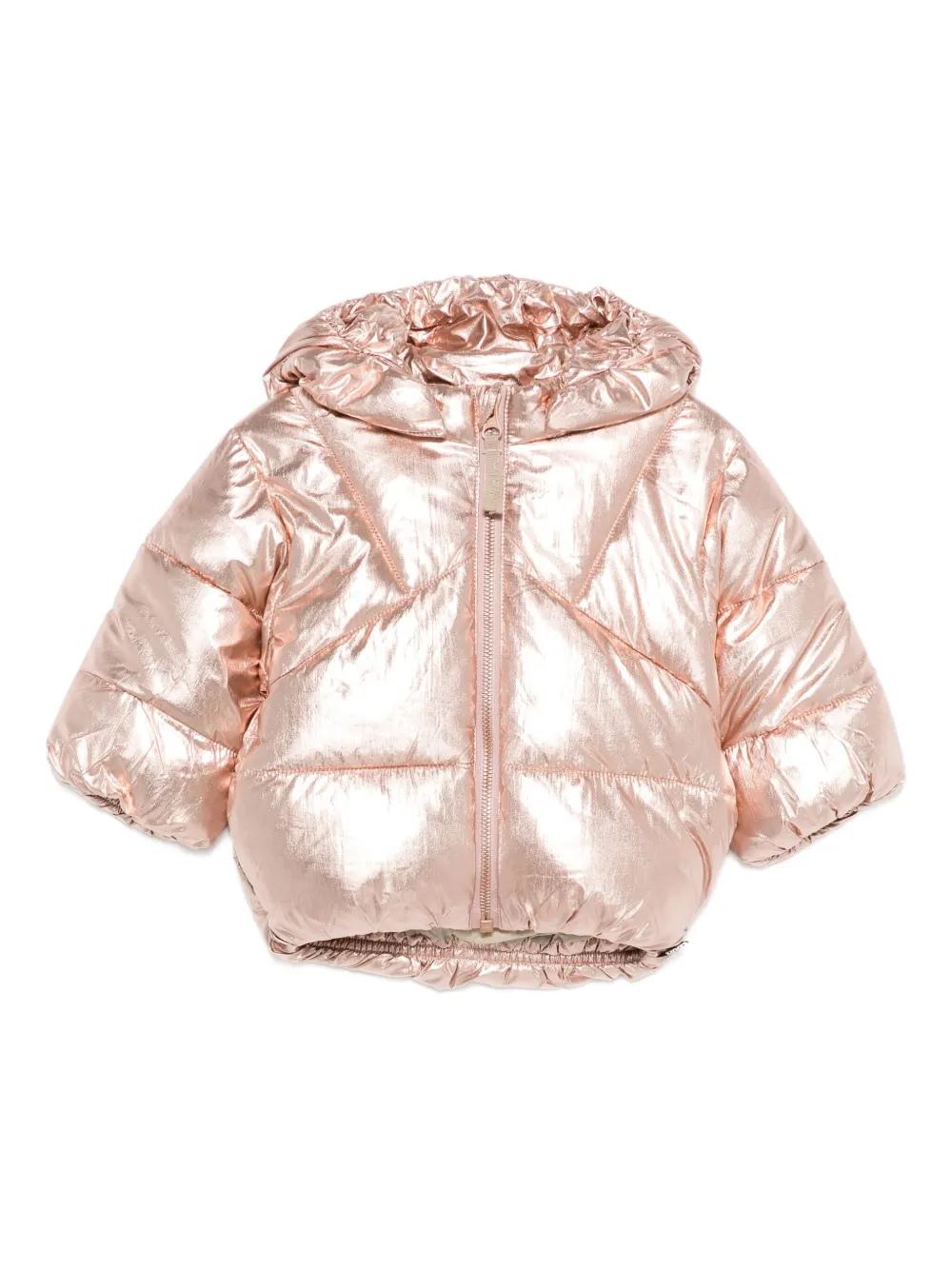 Molo chamarra capitonada con capucha | rosado | Image 1