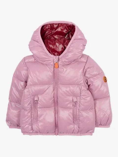 Save The Duck Kids long-sleeve hooded jacket