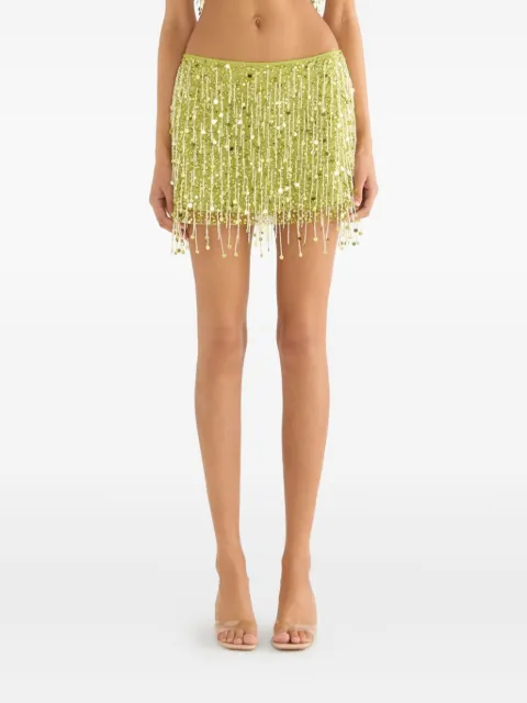 Asta Resort Yasmin beaded mini skirt