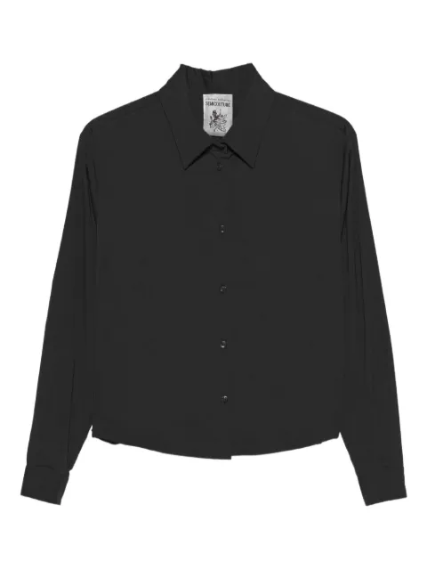 Semicouture point-collar cotton shirt