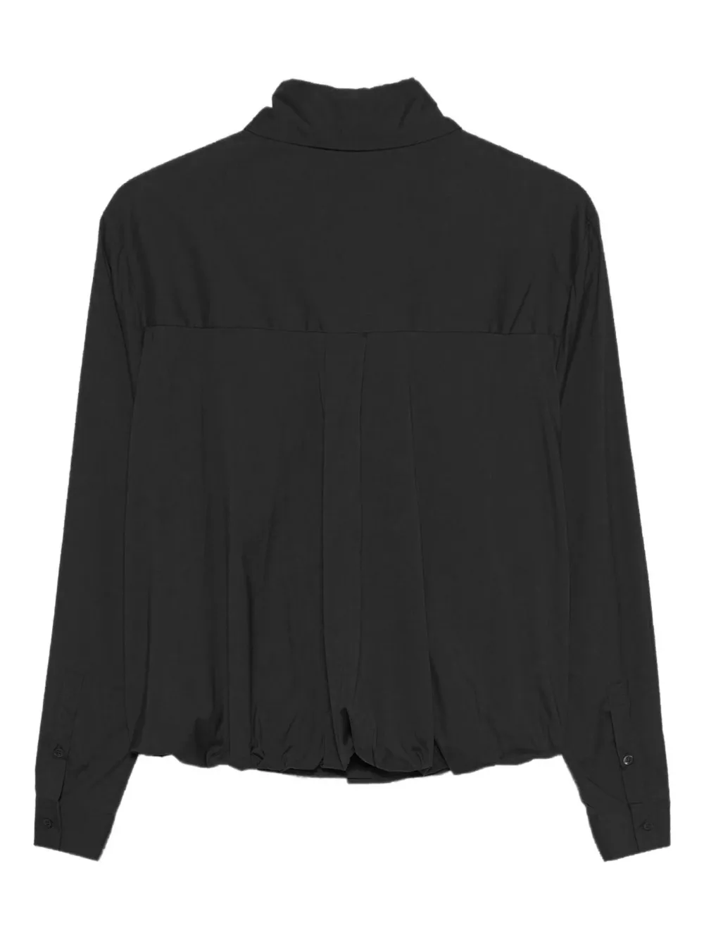 Semicouture blouse met puntkraag Zwart