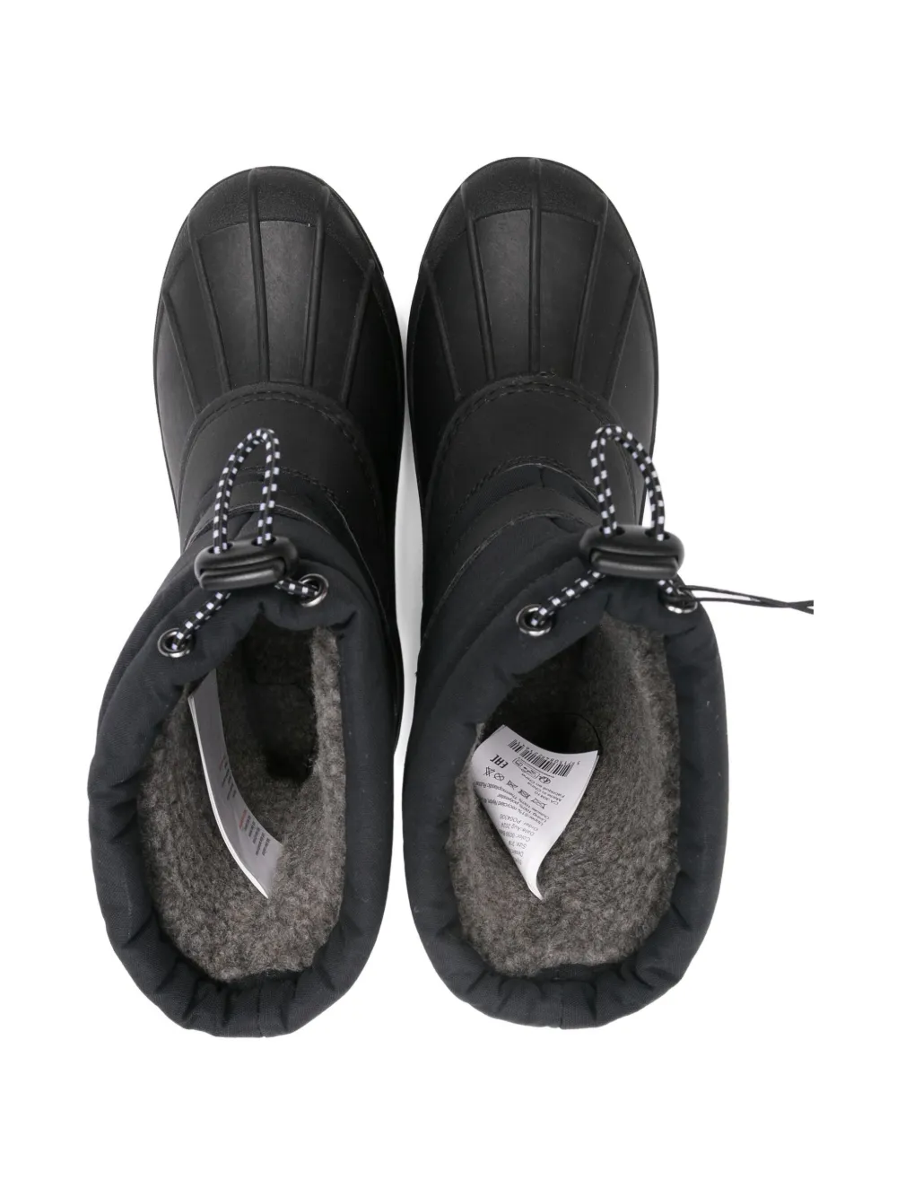  Molo Logo-plaque Drawstring Boots - Black 